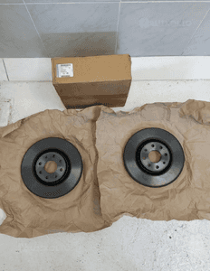 Fiat punto opel corsa adam tarcze hamulcowe przód przednie komplet 2 sztuki nowy oryginał 5