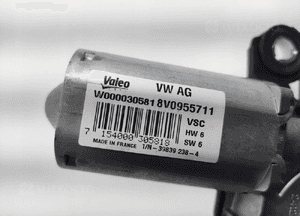 SILNICZEK WYCIERACZKI TYŁ TYLNEJ AUDI A3 8V 8V0955711 2013-2016 5