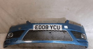 Zderzak przód przedni ford focus MK.2 2 ii cabrio niebieski błękitny halogeny 1