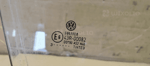 Szyba drzwi prawy przód przednia prawa VW Passat B5 AS2 2003r 4