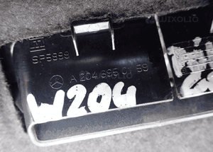 Mercedes W204 c półka bagażnika radom 4