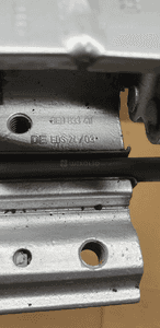 Zawias zawiasy drzwi lewy tył para Audi A4 B6 8E0833411 4