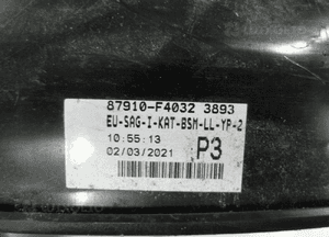 Toyota chr lusterko prawe 11 pin 5
