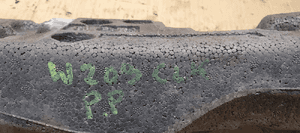 Absorber belki zderzaka prawy przód Mercedes CLK W209 A2098850237 7