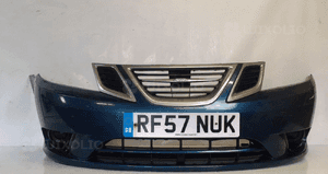 Zderzak przód przedni do saab 93 9-3 2 lift fl drugi lift zielony 1