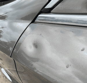 MERCEDES  cls 219 drzwi  podnośnik przednie tylne mokka 963 lakier lewe 2