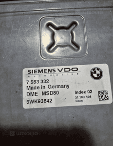 Komputer sterownik silnika BMW e61 e90 e91 e92 e93 7583332 2