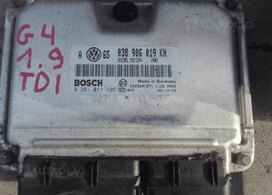 Vw Golf IV 4 Octavia 1.9TDI komputer silnika 101KM 038 906019 KH