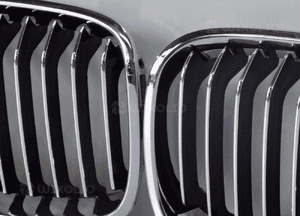 BMW 1 F20/21 Komplet Nerki / Grill zderzaka - 4112 4