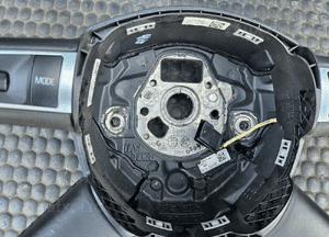 Kierownica Czarna Skóra Multifunkcja Air Bag Poduszka Wtyczka AUDI A4 B8 A5 A6 14