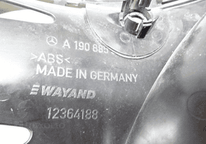 WZMOCNIENIE ZDERZAKA osłona pas GT W190 MERCEDES 12
