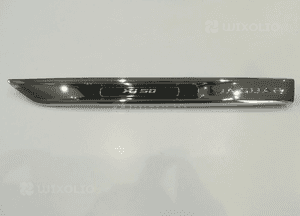 Jaguar xj X351 listwa wlot błotnika chrom lewa 2