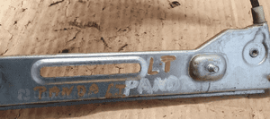 Mechanizm podnośnik szyby lewy tył Fiat Panda II 46803654 6