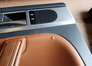 Fotele komplet kanapa boczki skóra ruda elektryczne VW Touareg 7L 25