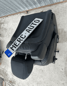 Mercedes 447 Vito EQV Metris skórzany fotel dopinany do trójki comfort koziołek skóra V klasa 11
