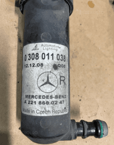 mercedes S 221 CL 216 spryski spryskiwacz xenon pompka sprysk lampy 9