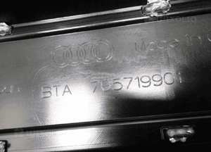 Audi A4 B9 lift wzmocnienie grilla grill atrapa 12