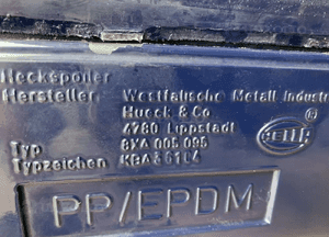 Spoiler lotka klapy bagażnika OM Opel Kadett E 8XA005095 7