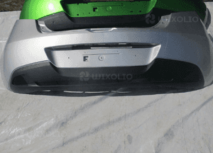 Mazda 2 ii zderzak tył tylny 12R 4