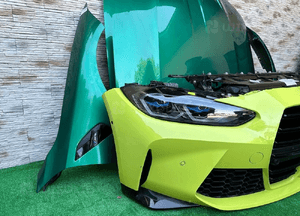 Maska błotniki zderzak pas przedni chłodnice lampy laser bmw M3 G80 G81 C4G 5