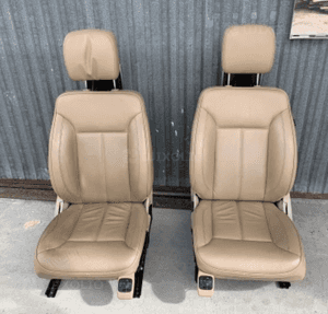mercedes ml gl 164 fotel przedni przód BEŻ BEŻOWY kanapa fotele składane 1