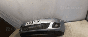 Zderzak przód przedni ford fiesta MK.6 6 vi lift fl J4 błękitny halogeny 3