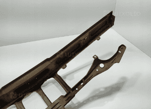Grill pas przód przedni wzmocnienie atrapa nosek bmw 7 E23 1977-1986 10