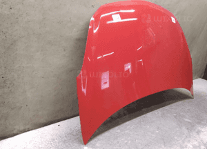 Maska pokrywa silnika do opel corsa d Y547 czerwony 3