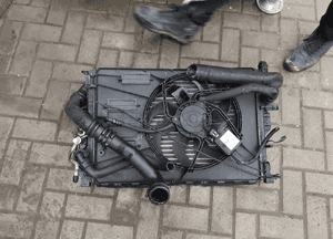 Ford Mondeo MK4 S-max Galaxy 1.6 1.8 2.0 TDCI chłodnica wody wentylator intercooler KOMPLET CHLODNIC 1