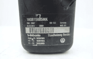 Webasto ogrzewanie postojowe vw touareg caddy golf 7