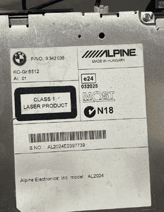 Radio nawigacja alpine bmw F20 F10 F11 9342036 org 3
