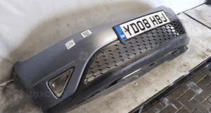 Zderzak przód przedni honda civic 8 viii ufo B538M błękitny halogeny 3