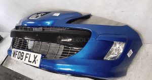 Zderzak przód przedni do peugeot 308 halogeny kmf kmfd niebieski 3