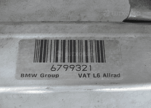 Sanki kołyska trawers ława bmw 5 7 F10 F11 F01 2