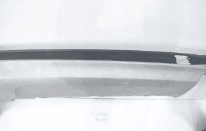 Ford focus MK4 active 2018- dyfuzor spoiler zderzaka tył JX7B-17F954-J 3