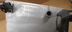 Ramka dekor deski konsoli tunelu BMW 5 E60 9156038 6