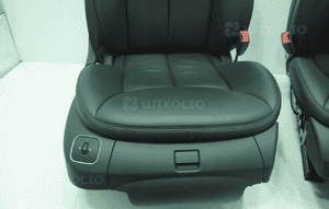 Fotele fotel pasazer kierowca kolor czarny designio mercedes sl R230 3