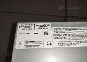 Audi Q7 4L lift A8 D3 zmieniarka płyt cd dvd kable oryginał sprawna 12
