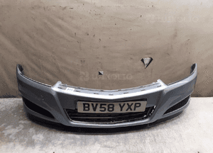 Zderzak przód przedni opel astra h 3 iii lift fl Z163 szary 1