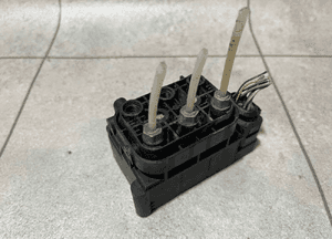 MERCEDES W221 BLOK ZAWOROWY ORYGINAŁ STAN IDEALNY 7