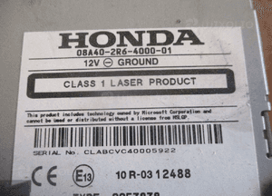 Radio honda cr-v iv 4 nawigacja uk 6