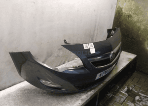 ZDERZAK PRZÓD PRZEDNI OPEL ASTRA J IV HALOGENY Z177 szary 2