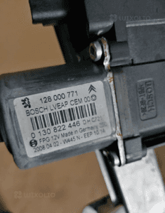 Mechanizm podnośnik szyby prawy tył Citroen C5 III 128000771 3