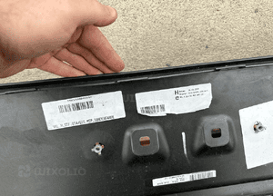Zderzak tył tylny bmw 8 G14 G15 m-pakiet  spoiler dyfuzor 8090420 cały 8