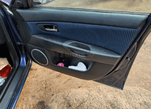 Mazda 3 BK 03-09 Drzwi Prawe przednie przód szyba w kolor 25E 8