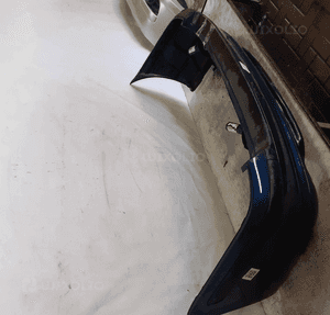 Zderzak tył tylny bmw E46 seria 3 touring kombi m pakiet pdc czujniki topasblau niebieski 4
