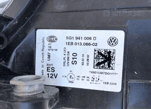 Vw golf 7 lift lampa prawa 6