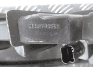 Światło jazdy dziennej drl led citroen C3 aircross lift 9822790680-00 2021 16