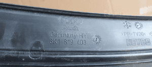 Podszybie osłona podszybia Audi A4 B8 8K1819403 6