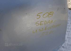 Drzwi prawy tył peugeot 508 uszkodzone 2
